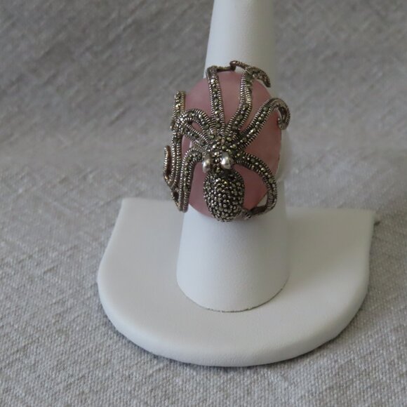 Filagree with stone ring - Picture 3 of 3